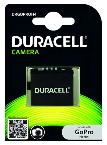 Duracell / Baterie pro GoPro Hero4 / Li-Ion / 1160 mAh / 2 ks