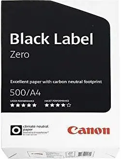 Canon Black Label Zero / Kancelářský papír / A4 / 80 g/m2 / 500 listů / Bílý