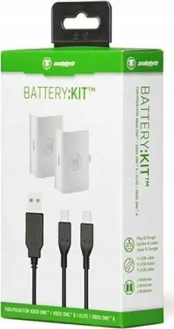 Snakebyte BATTERY:KIT černá / Nabíjecí baterie / Pro ovladač Xbox One
