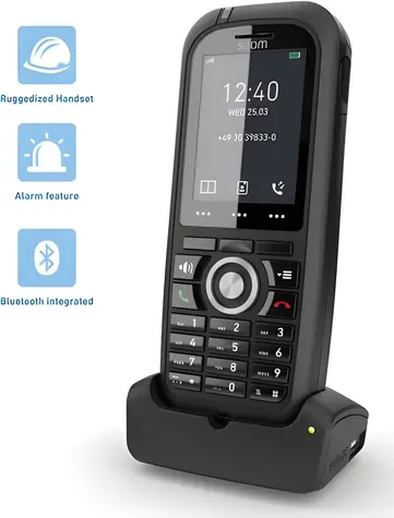Snom M80 / DECT sluchátko / IP65 / Bluetooth / 17h hovor