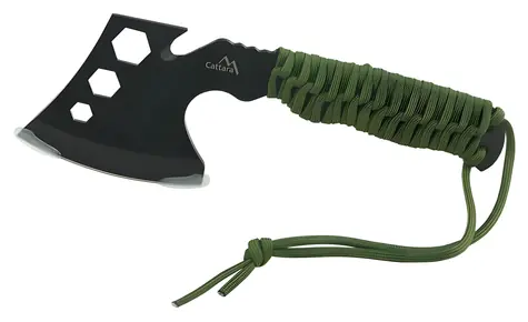 Cattara VIKING / Sekera / kompaktní / nerezová ocel / 24,5 cm / textilní pouzdro