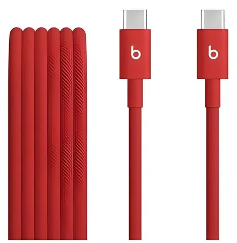 Apple Beats kabel USB-C (M) - USB-C (M) Red / Kabel / 1.5 m