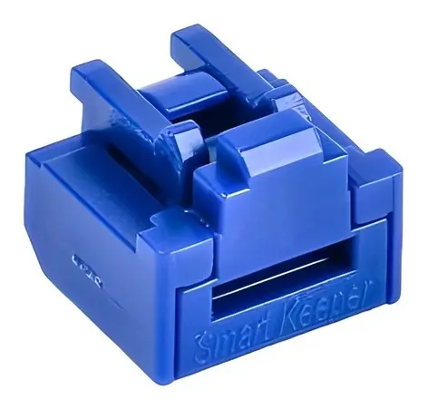 SmartKeeper Essential NL03 tmavě modrá / Zámek portu RJ45 / 12 ks / bez klíče
