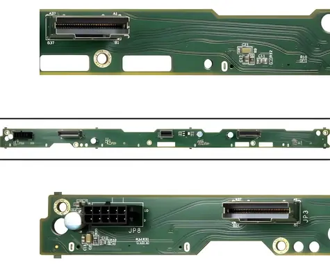 Inter-Tech SU-2 / Backplane / 4x NVMe/SAS/SATA / SFF-8639 / bez Hot-Swap