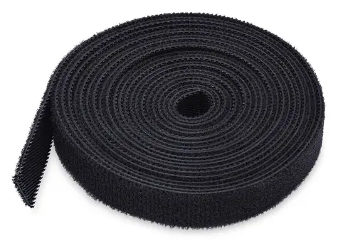 StarTech 228M černá / Stahovací páska / Hook & Loop / 22,8 m / šířka 12,7 mm