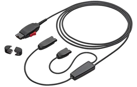 Poly Y trénovací kabel QD Lock / Trénovací kabel / pro náhlavní soupravy / duální poslech