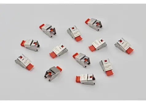 SmartKeeper Basic LAN Cable Lock 2 oranžová / Zámek LAN kabelu / 12 ks