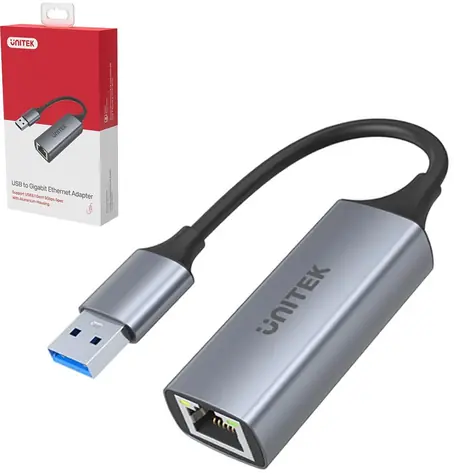 Unitek U1309A / Síťová karta / USB / RJ45
