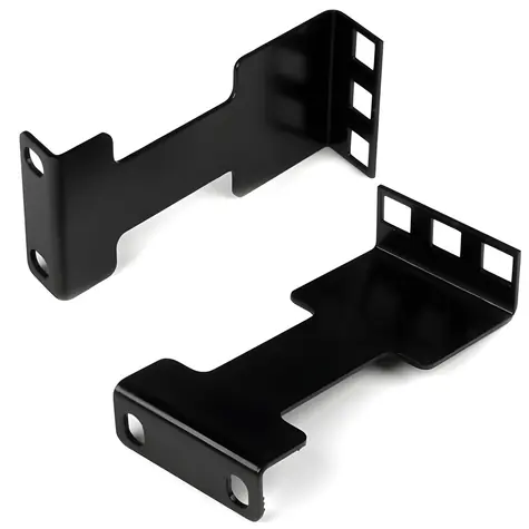StarTech Hloubkový adaptér do racku černý / Hloubkový adaptér / 1U / Hloubka 101 mm / Nosnost 40 kg / 2 ks
