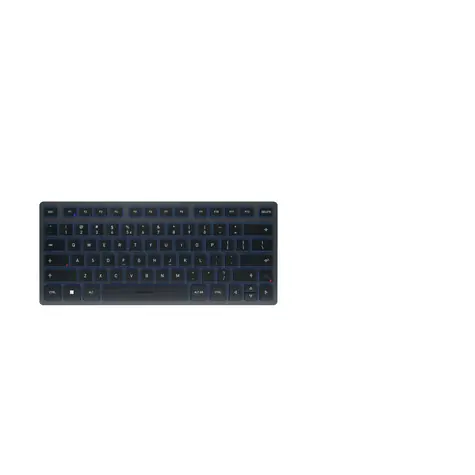 Cherry KW 7100 MINI modrá / Klávesnice / US International layout / Bluetooth 5.1 / 78 kláves