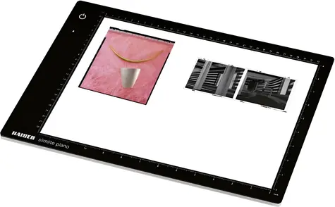 Kaiser Slimlite Plano 32x23 cm / LED prosvětlovací panel / Diapozitivy a negativy