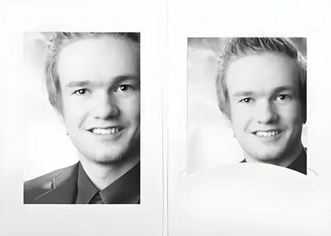 Daiber Foto obal s paspartou 10x15 bílý matný / Foto obal / 100 ks