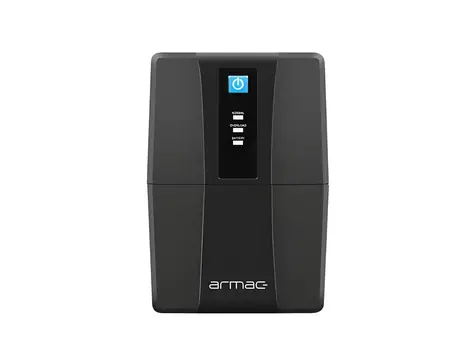 Armac Home Lite HL850F/LEDV2 černá / Záložní zdroj UPS / Line-Interactive / 850 VA / 480 W / 2x Schuko / AVR