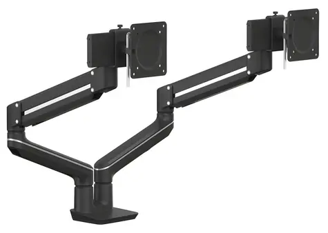 Fellowes TALLO 2 ramena vedle sebe černá / Držák monitoru / do 40