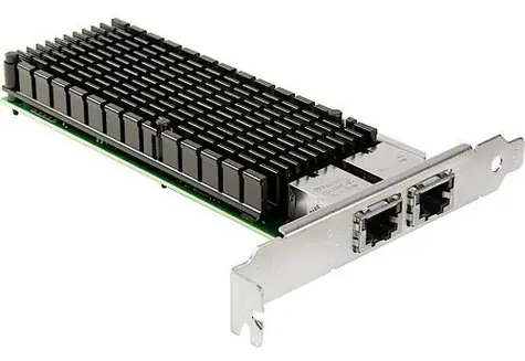 Inter-Tech ST-7214 / Síťová karta / PCIe x8 / 2x RJ-45 / 10 Gbit/s / Intel X540
