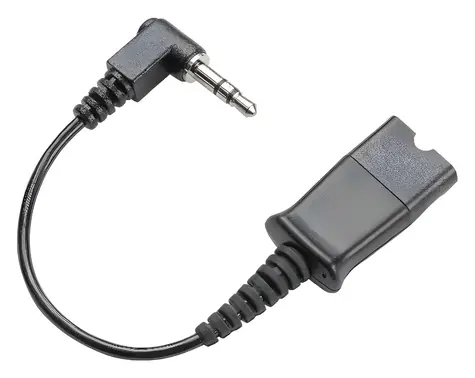 HP Poly kabel 3,5mm jack - QD 3 m / Audio kabel / EncorePro 300/500/700 series / Černá