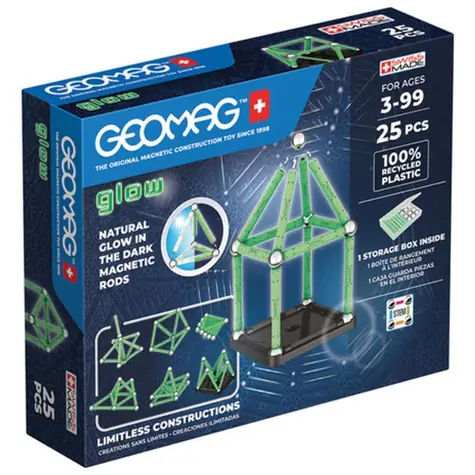 GEOMAG Stavebnice Glow / 25 dílků / od 3 let