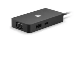 Microsoft Surface USB-C Travel Hub černá / Dokovací stanice / USB-C / USB-A / HDMI / VGA / RJ-45