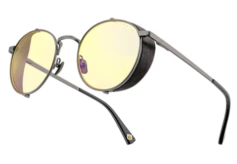 GUNNAR Fallout Lucky 38 New Vegas Alloy / Herní brýle / jantarová skla / BLF 65 / GUNNAR focus