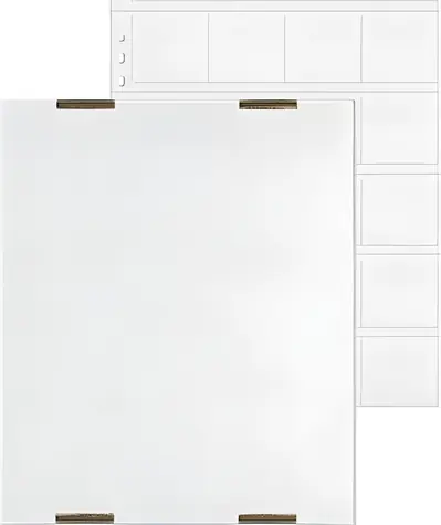 Herma Archivační obaly na diapozitivy 5x5 cm / Archivační obaly / čiré-matné / 100 ks