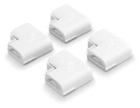 Philips Hue Flux rohová spojka bílá / Konektor / Tvar L / EU, UK, ANZ / 4 ks