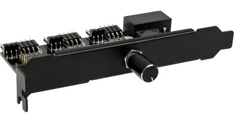 Lamptron CFM36 černá / Kontrolér ventilátorů a LED / PCI slot