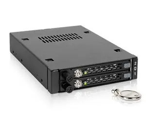 Icy Dock ToughArmor EX MB492SKL-B černá / Mobilní rack pro 2x 2,5