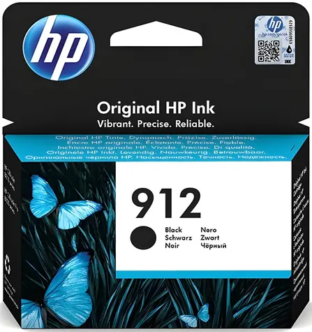 HP 912 (3YL80AE) černá / Inkoustová cartridge / OfficeJet 8013, OfficeJet Pro 8023