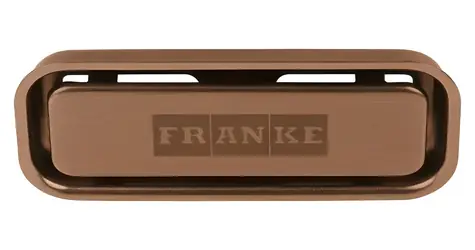 Franke Kryt skrytého přepadu měděná / Kryt přepadu / Nerezová ocel / Hranatý tvar
