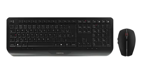 Cherry Gentix Desktop černá / Set klávesnice a myši / Bezdrátové / CZ/SK layout / 115 kláves