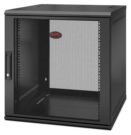 APC NetShelter WX 12U černá / Skříň / nástěnná / sklopná / 600x600 mm / nosnost 90 kg