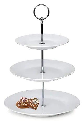 BANQUET Stojan na cukroví SOFIA / 3patrový / Porcelán