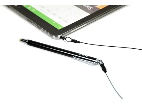 PORT CONNECT bezpečnostní kabel pro stylus 40 cm / Kabel pro stylus / Univerzální kompatibilita