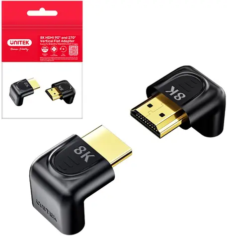 Unitek A1046ABK03 černá / Adaptér HDMI - HDMI