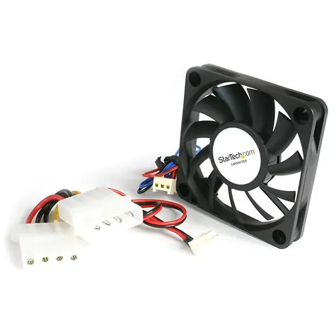 StarTech Ventilátor do PC skříně 50x50x10 mm černá / Ventilátor / MTBF 50 000 h / -10 až 80 °C