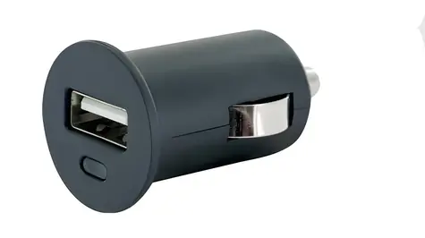 Schwaiger autonabíječka 1x USB černá / Autonabíječka / 2,4 A / 12 W