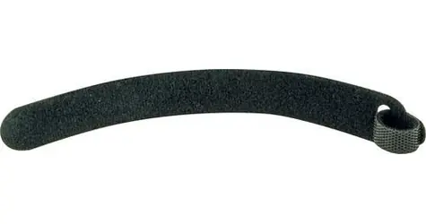 Schwaiger páska se suchým zipem černá / Stahovací páska / 170 x 12 mm / 10 ks