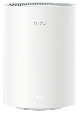 Cudy AX3000 bílá / Mesh router / Wi-Fi 6 / 5× anténa / 2× LAN