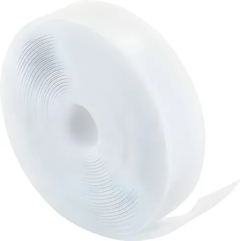 Schwaiger Samolepicí páska se suchým zipem bílá / Suchý zip / 3 m / 12 mm / 2 mm
