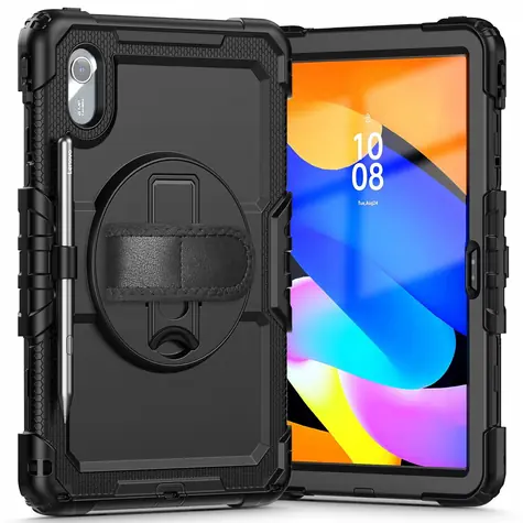 Tech-Protect Solid černá / Pouzdro / Lenovo Idea Tab 11.0 (TB-336)