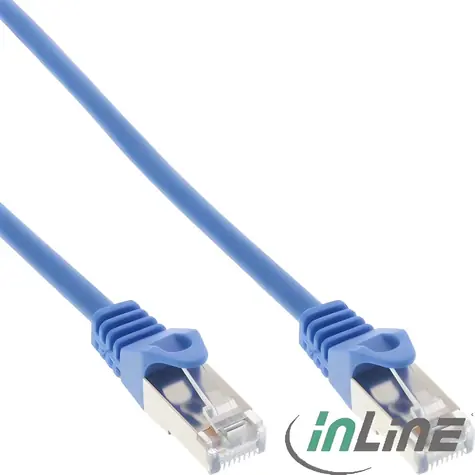 EFB Cat5e SF/UTP modrá / Patch kabel / 5 m / RJ-45 / PVC / CCA