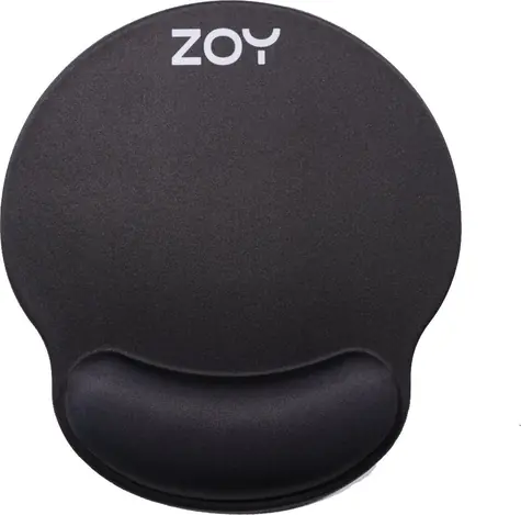 ZOY ZMP25 černá / Gelová podložka pod myš / 230 x 250 x 25 mm