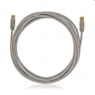 KELine Patch kabel Cat5e FTP šedý / Patch kabel / 10 m / LSOH
