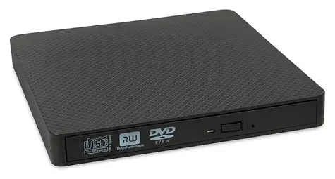 iBox IED03 černá / Externí DVD mechanika / USB-C / DVD±RW / CD 24x