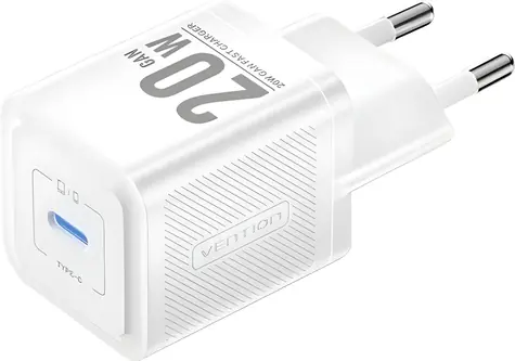 Vention nabíječka GaN 1x USB-C / Nabíječka / PD 20W