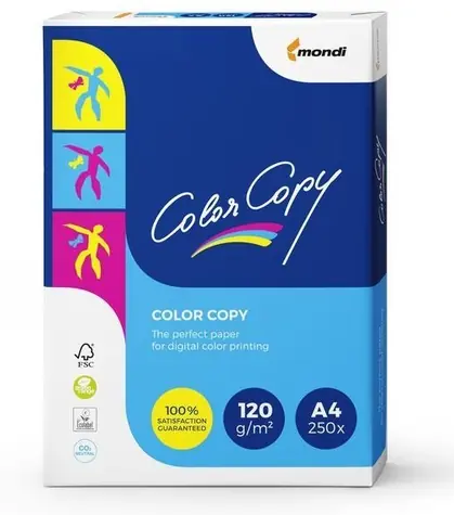 Mondi Color Copy 8687A12 / Kancelářský papír / A4 / 120 g/m2 / 250 listů
