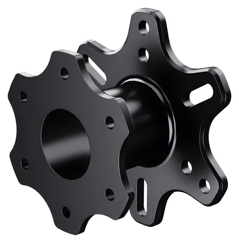 PXN Z QS černá / Rychloupínací adaptér volantu / 50-70 mm / CNC hliník