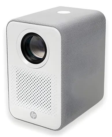 HP CC500 bílá / Projektor / Full HD / HDMI / 10W reproduktor / baterie