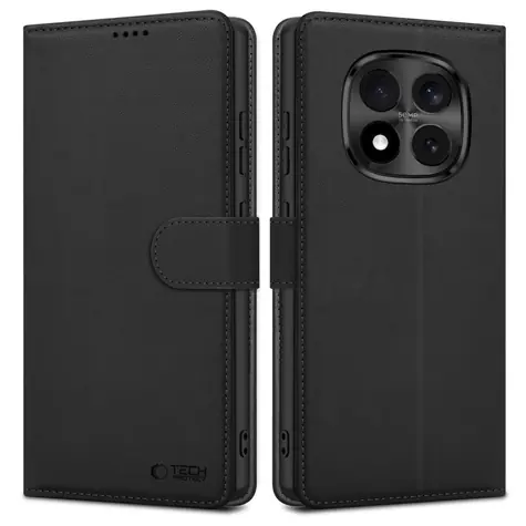 Tech-Protect Wallet matná černá / Peněženkové pouzdro / Xiaomi Poco M8 Pro, Redmi Note 15 Pro+ 5G