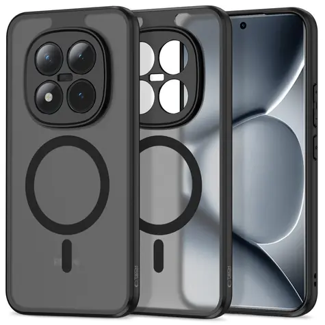 Tech-Protect MagMat MagSafe matná černá / Kryt / Xiaomi Redmi Note 15 Pro+ 5G, Poco M8 Pro / MagSafe